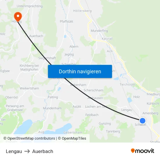 Lengau to Auerbach map
