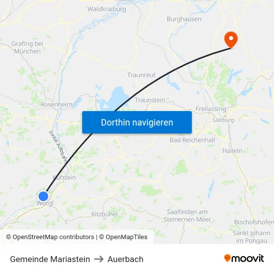Gemeinde Mariastein to Auerbach map