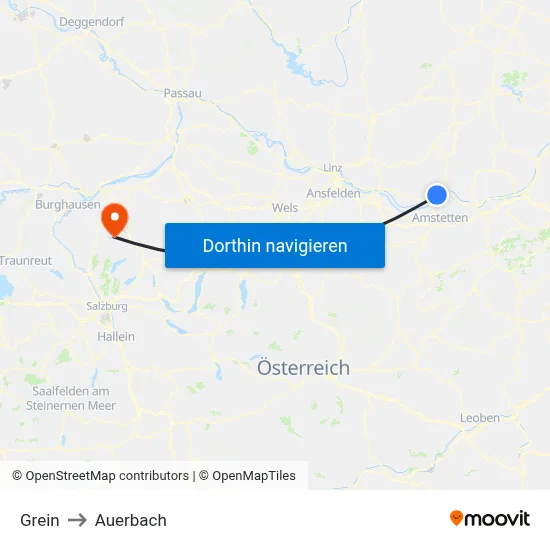 Grein to Auerbach map