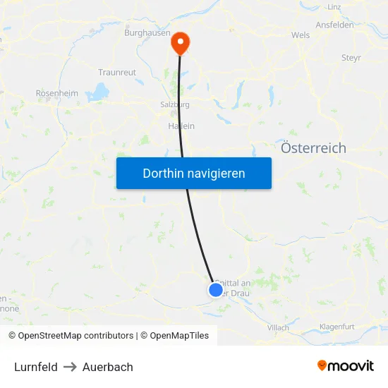 Lurnfeld to Auerbach map