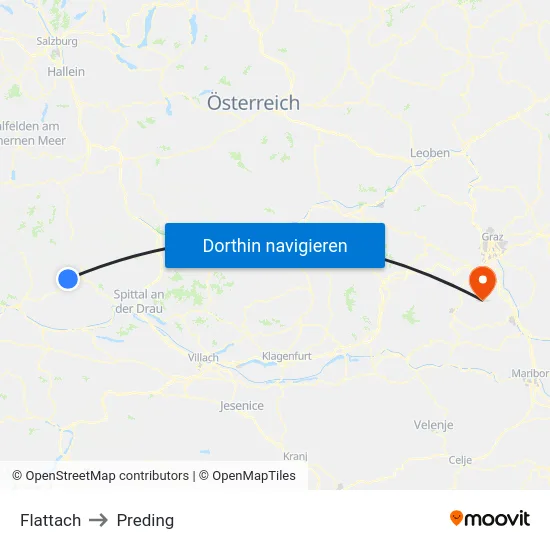 Flattach to Preding map