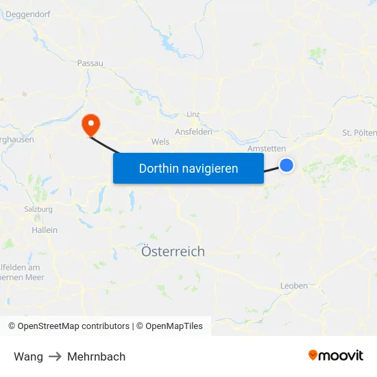 Wang to Mehrnbach map