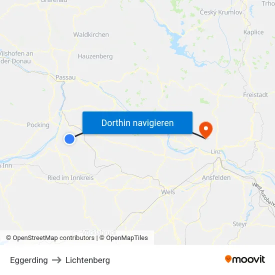 Eggerding to Lichtenberg map