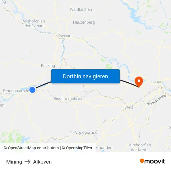 Mining to Alkoven map