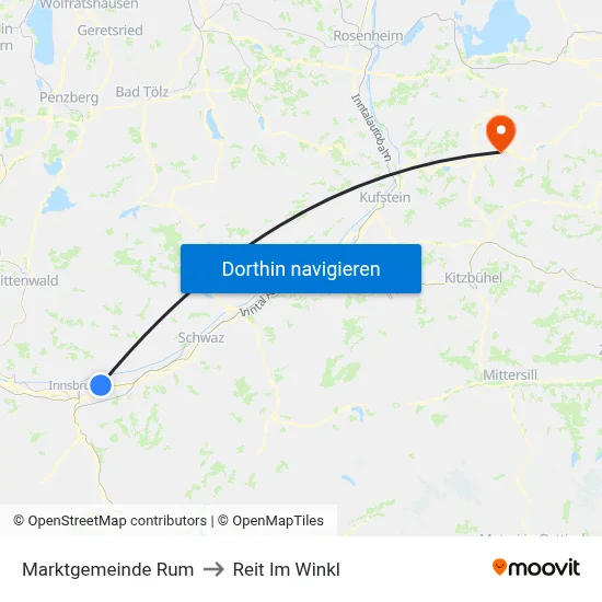 Marktgemeinde Rum to Reit Im Winkl map