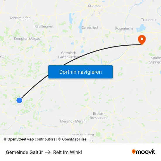 Gemeinde Galtür to Reit Im Winkl map