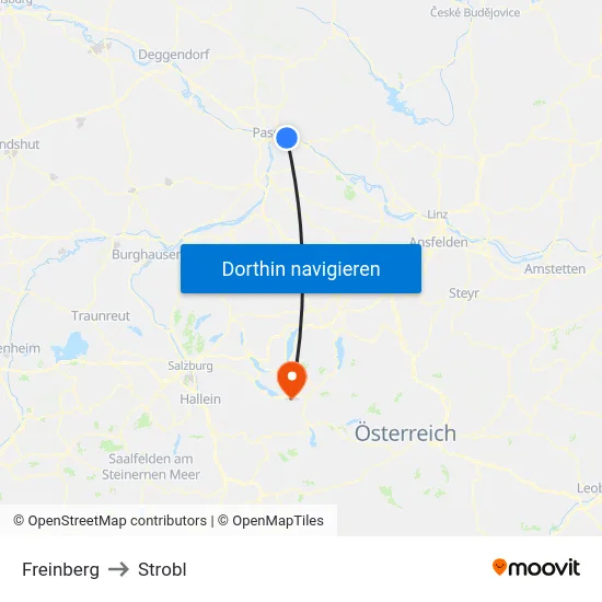 Freinberg to Strobl map