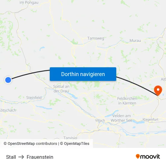 Stall to Frauenstein map