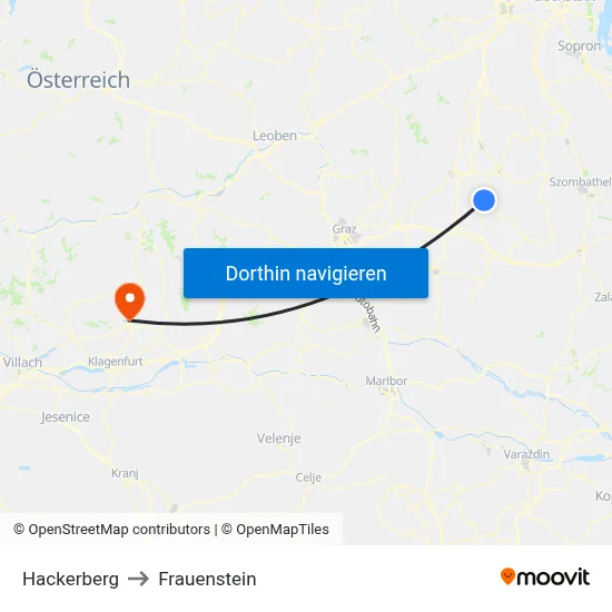 Hackerberg to Frauenstein map