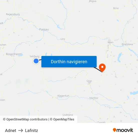 Adnet to Lafnitz map