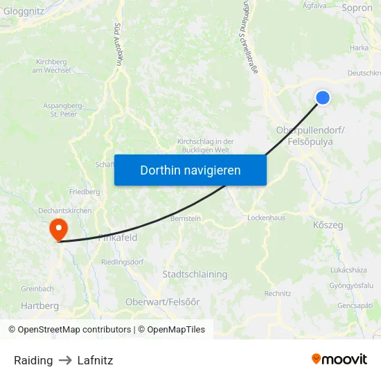 Raiding to Lafnitz map