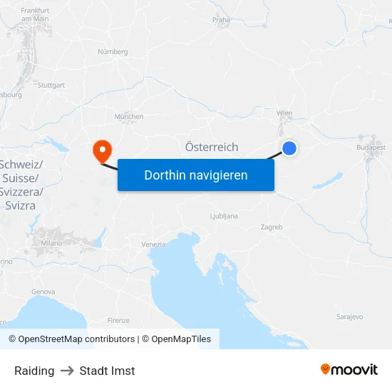 Raiding to Stadt Imst map