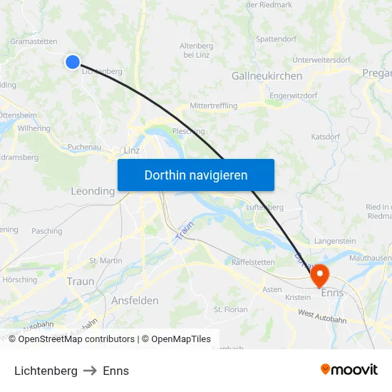 Lichtenberg to Enns map