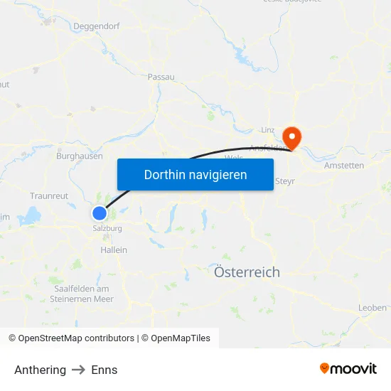 Anthering to Enns map