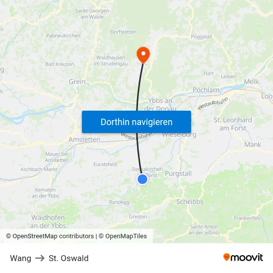 Wang to St. Oswald map