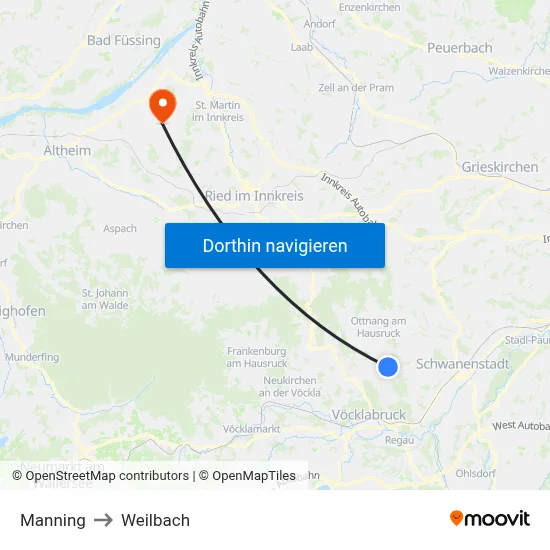 Manning to Weilbach map