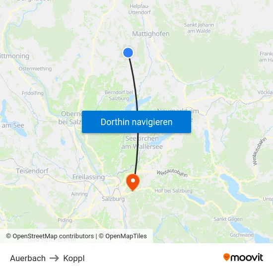 Auerbach to Koppl map