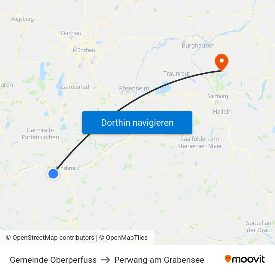 Gemeinde Oberperfuss to Perwang am Grabensee map