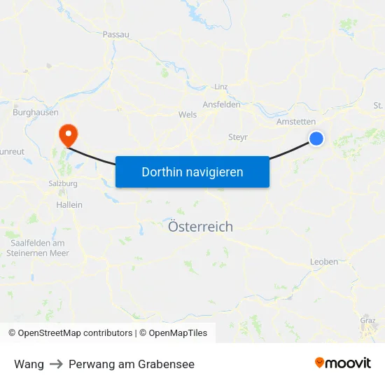 Wang to Perwang am Grabensee map