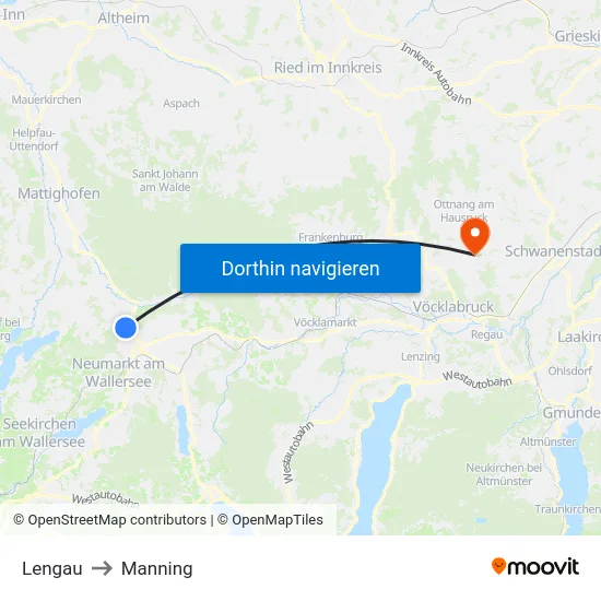 Lengau to Manning map