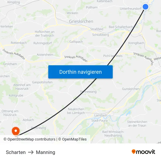 Scharten to Manning map
