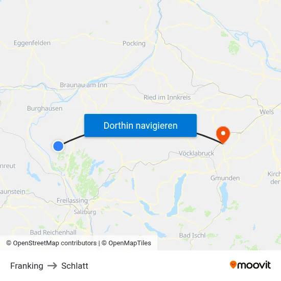 Franking to Schlatt map