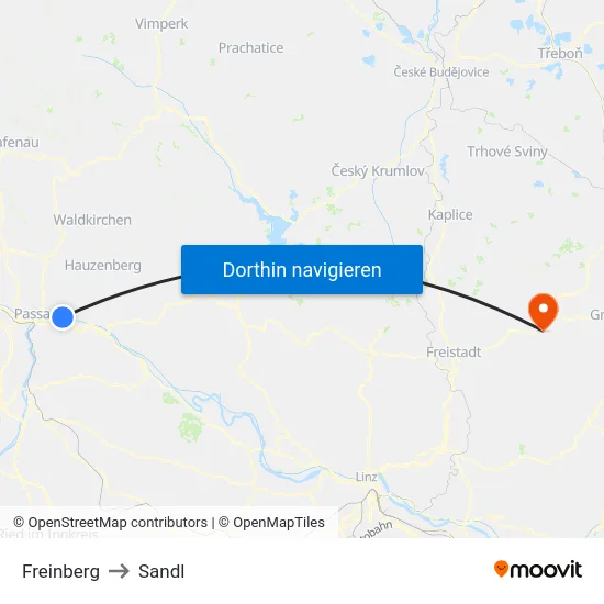 Freinberg to Sandl map