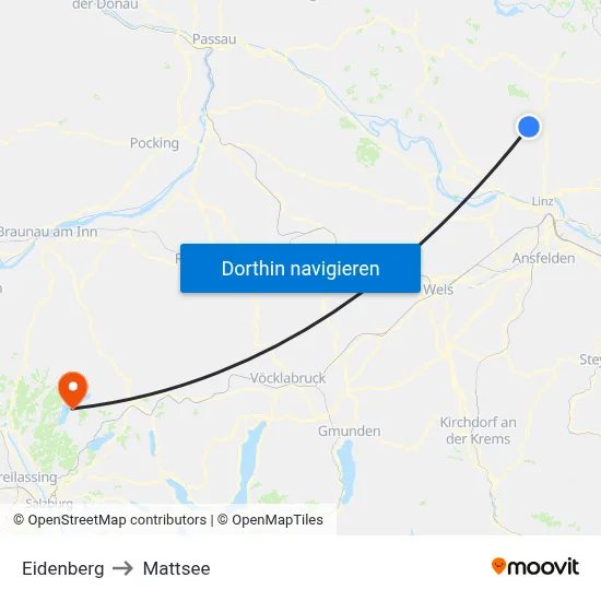 Eidenberg to Mattsee map