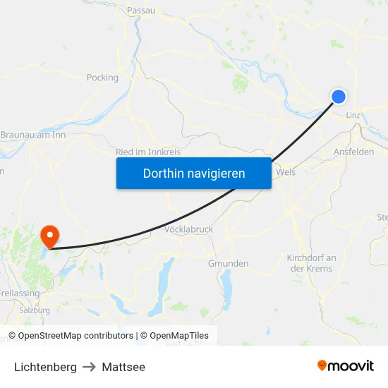 Lichtenberg to Mattsee map