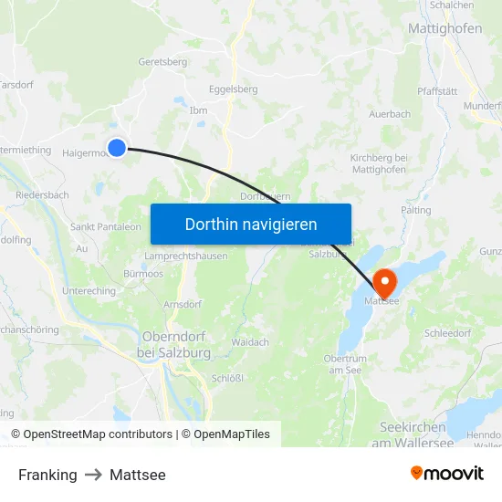 Franking to Mattsee map