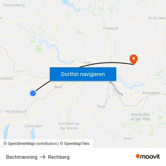Bachmanning to Rechberg map