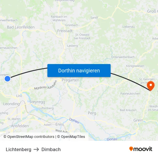 Lichtenberg to Dimbach map
