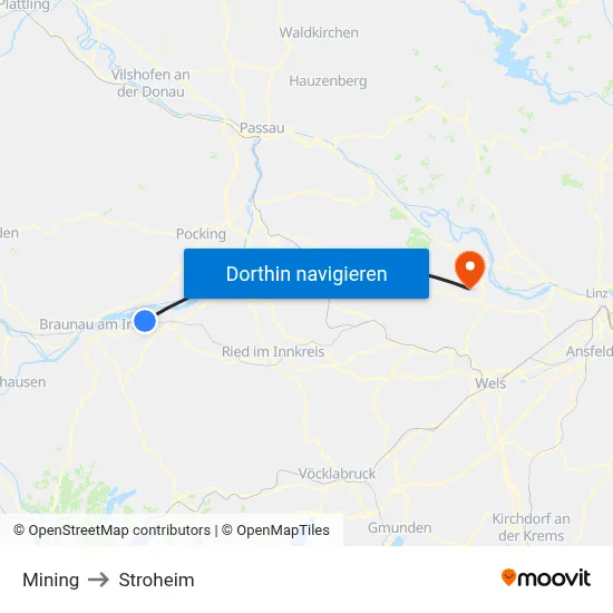 Mining to Stroheim map