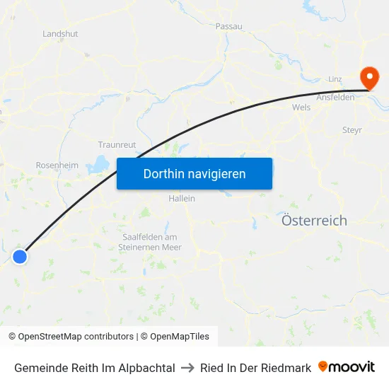Gemeinde Reith Im Alpbachtal to Ried In Der Riedmark map