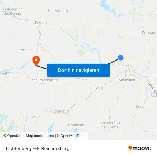Lichtenberg to Reichersberg map