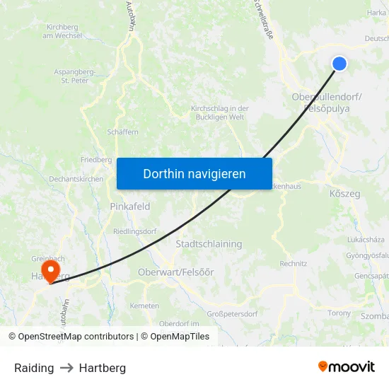 Raiding to Hartberg map