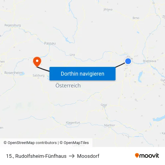 15., Rudolfsheim-Fünfhaus to Moosdorf map