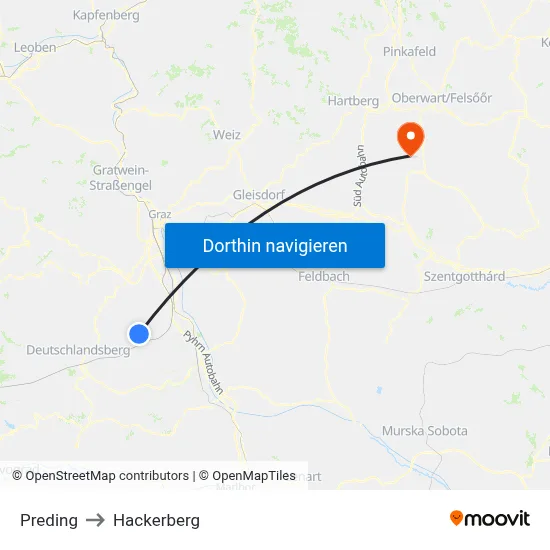 Preding to Hackerberg map