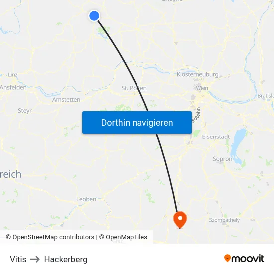 Vitis to Hackerberg map