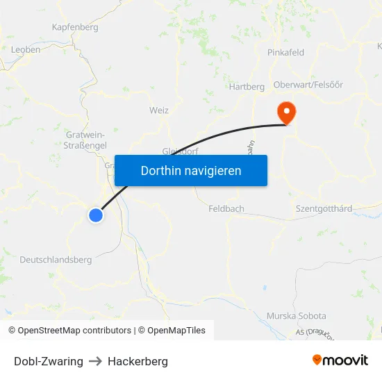Dobl-Zwaring to Hackerberg map