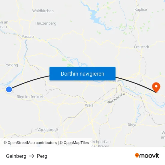 Geinberg to Perg map