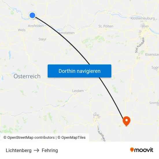Lichtenberg to Fehring map