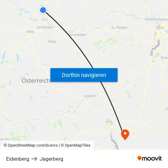 Eidenberg to Jagerberg map