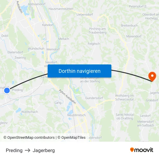 Preding to Jagerberg map