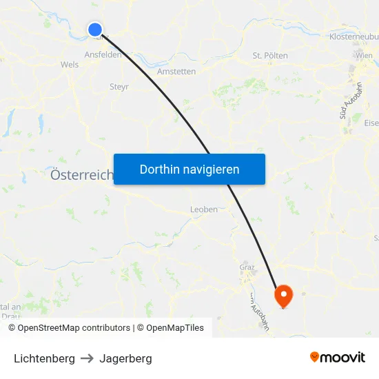 Lichtenberg to Jagerberg map