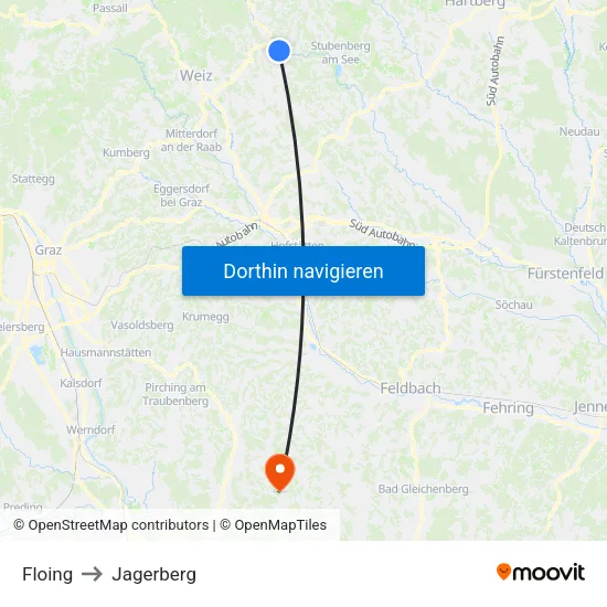 Floing to Jagerberg map
