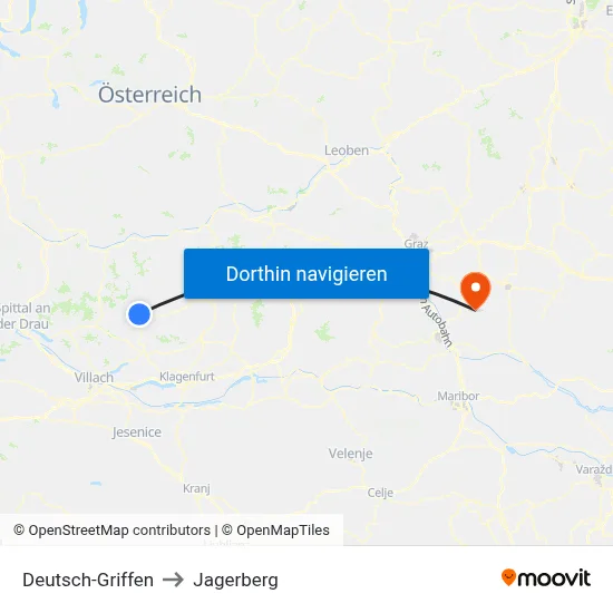 Deutsch-Griffen to Jagerberg map