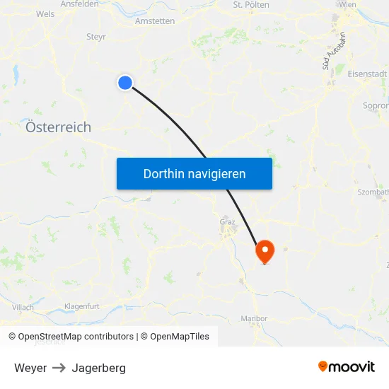 Weyer to Jagerberg map
