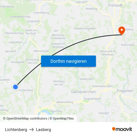 Lichtenberg to Lasberg map