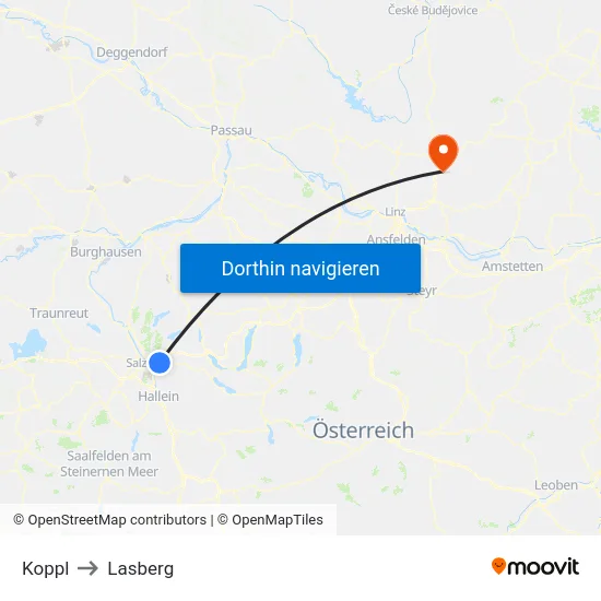 Koppl to Lasberg map